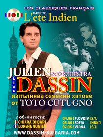 JULIAN DASSIN PERFORM FAMILY HITS