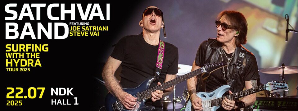 SatchVai Band: Joe Satriani & Steve Vai 2 - Билети 