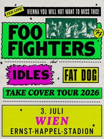 Foo Fighters - Take Cover Tour 2026